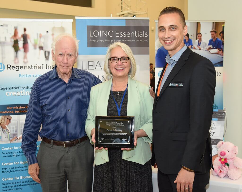 Pamela D. Banning, 2018 winner of the LOINC Award for Distinguished Contributions