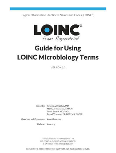 Guide for Using LOINC Microbiology Terms