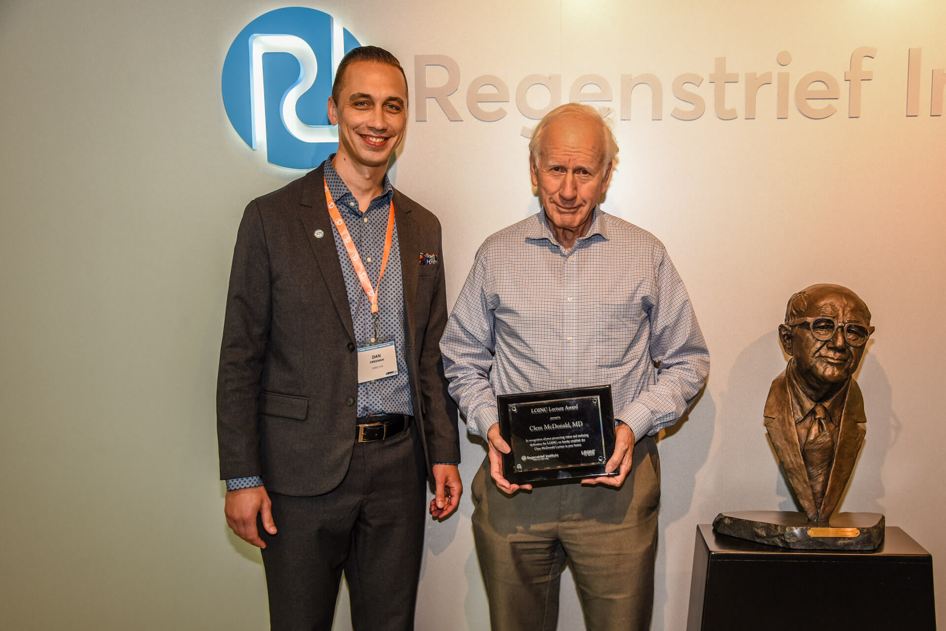 Dr. Daniel Vreeman and Dr. Clem McDonald LOINC Lectureship Award